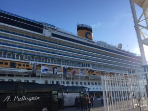 Le Costa Diadema en escale à Marseille